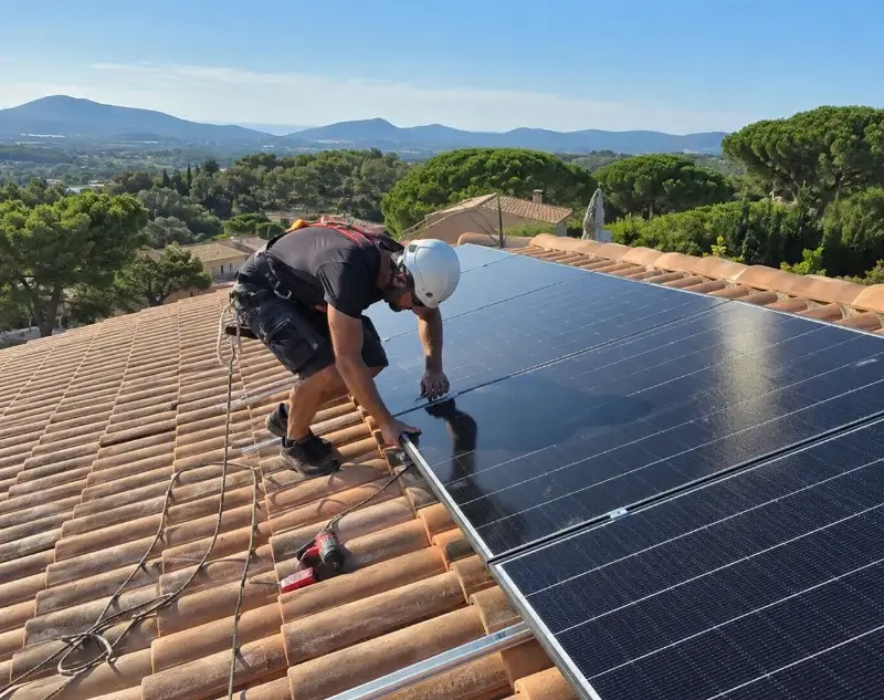 Installateur panneaux solaires Sénéchas — pose photovoltaïque sur toiture