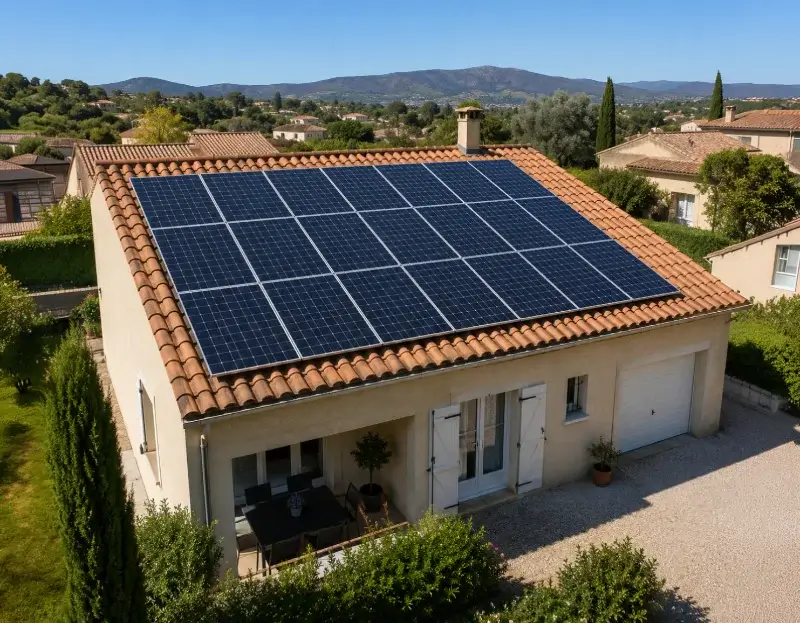 Prime à l'autoconsommation panneaux solaires Sénéchas — aide financière de l'État